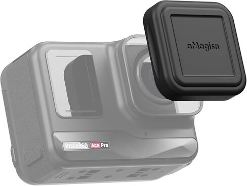 غطاء العدسة الواقي من السيليكون متوافق مع عدسة Insta360 Ace/Ace Pro، حافظة Ace الواقية من ملحقات الكاميرا الرياضية (Ace Pro) in Saudi Arabia