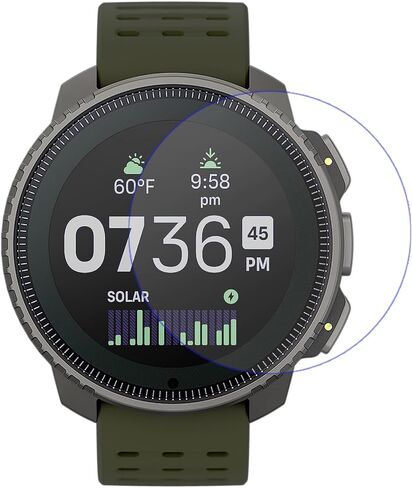واقي شاشة من الزجاج المقوى متوافق مع Suunto Vertical، 0.33 ملم واقي مضاد للخدش للساعة الذكية in Saudi Arabia
