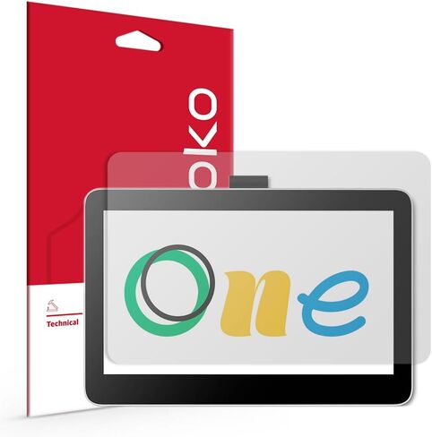 واقي شاشة skoko مضاد للتوهج وملمس ورقي ناعم (قطعتين) متوافق مع Wacom One 13 Touch DTH 134، 13 بوصة in Kuwait