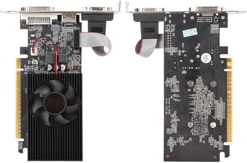 بطاقة رسومات الألعاب Dpofirs 730، بطاقة رسومات 4G DDR3B 128bit مع مروحة تبريد تدعم VGA DVI HD واجهة الوسائط المتعددة بطاقات رسومات الألعاب in Saudi Arabia