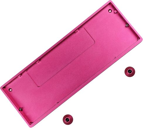 YMDK GH60 GK61 RGB Hot Swap Independent Driver Tyce-C ANSI Mechanical keyboard DIY kit Plastic Case CNC Aluminum Case Plate PCB (Plastic White GK61X Wired) in Saudi Arabia
