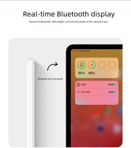 iPad Pencil 2nd Generation with Magnetic Wireless Charging, 2X Fast Charge for Apple Ipad, Compatible with iPad Pro 11 in 1/2/3/4, iPad Pro 12.9 in 3/4/5/6, iPad Air 4/5, iPad Mini 6 in Saudi Arabia