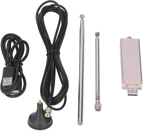 RTL SDR Receiver RTL2832U R820T2 100KHz to 1.7GHz Full Band Software Receiver SDR Antenna Kit USB Tuner Receiver in Saudi Arabia