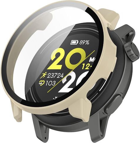 Screen Protector Case Compatible with Coros Pace 3 Smart Watch Screen Protector for Coros Pace 3 PC+Tempered Glass Full Coverage Bumper (6 Pack) in Saudi Arabia