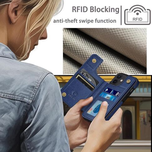 for iPhone 12 Pro Max 6.7" Phone case[Compatible magsafe][Back Flip Folio Wallet Cases][Magnetic 2-in-1 Detachable][RFID Blocking] Shockproof Women Men Cover for Apple 12 ProMax Light Brown in Saudi Arabia
