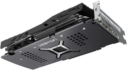 Yeston Radeon Gaming RX 6650 XT 8G GDDR6 128bit 7nm كمبيوتر مكتبي PC بطاقة رسومات الفيديو PCI-Express 4.0 3 * DP + 1 * HDMI GPU مراوح مزدوجة in Kuwait