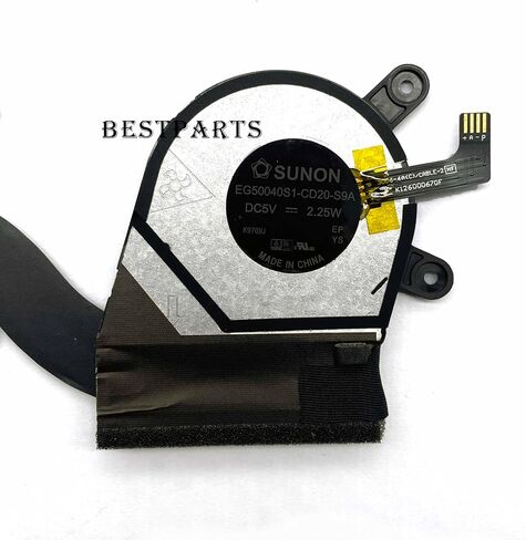 بديل مروحة تبريد Bestparts لجهاز Lenovo Yoga 730-13 - مروحة تبريد وحدة المعالجة المركزية الأصلية + وحدة معالجة الرسومات الجرافيكية مع مبدد حراري لجهاز Lenovo Yoga 730-13IKB (81CT)، Yoga 730-13IWL (81JR)، P/N: 5H40Q95820 5H40T02803 in Saudi Arabia