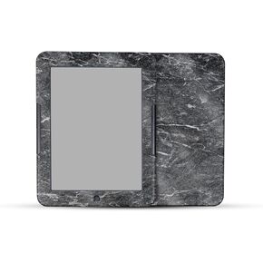 Carbon Fiber Tablet Skin Compatible with Barnes & Noble Nook GlowLight 4 (2021) - Abstract Black - Premium 3M Vinyl Protective Wrap Decal Cover - Easy to Apply | Crafted in The USA by MightySkins