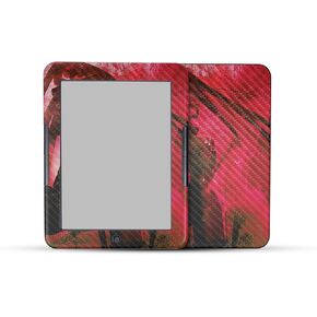 Carbon Fiber E-Reader Skin Compatible with Barnes & Noble Nook GlowLight 4e (2022) - Anime - Premium 3M Vinyl Protective Wrap Decal Cover - Easy to Apply | Crafted in The USA by MightySkins in Kuwait