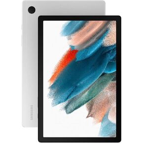 SAMSUNG Galaxy Tab A8 2022 WiFi 10.5 inch 7040 mAh 8MP SM-X200 International Version Dual Camera (w/Fast Car Charger Bundle) (Silver, 32GB+3GB) in Saudi Arabia