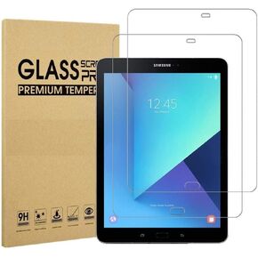 مصمم لهاتف Samsung Galaxy Tab Galaxy Tab S2 / S3 9.7 بوصة T810 T813 T815C T819C T820 T825 واقي شاشة من الزجاج المقوى 9H مضاد للخدش عالي الدقة خالٍ من الفقاعات (قطعتان) in Saudi Arabia