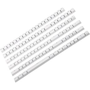 YMDK 108 Korean Double Shot PBT Shine Through OEM Profile Keycap Set Suitable for Cherry MX Switches Mechanical Keyboard（Only keycap）