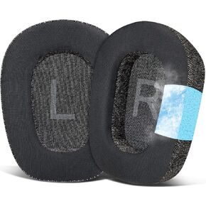 SOULWIT Cooling-Gel Ear Pads Cushions Replacement for Logitech Zone Vibe 100/125, G435 Lightspeed Wireless Headset, Ear Pads Cushions with Comfort Noise Isolation Foam - Grey