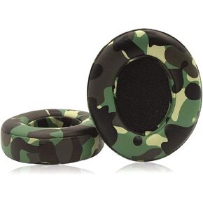 Studio3 Replacement Ear Cushion Pads Cover Compatible with Beats by Dr.Dre Studio 2.0 B0500 B0501 Wired/Wireless & Studio 3.0 Over-Ear Headphones (Army Green)