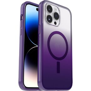 OtterBox Clear Case Series with MagSafe for iPhone 14 Pro Max, Shockproof, Drop Proof, Ultra-Slim, Protective Case, 2X Tested to Military Standard, Obsidian