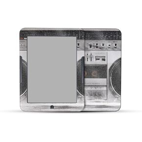 Glossy Glitter Tablet Skin Compatible with Barnes & Noble Nook GlowLight 4e (2022) - Booming Box - Premium 3M Vinyl Protective Wrap Decal Cover - Easy to Apply | Crafted in The USA by MightySkins