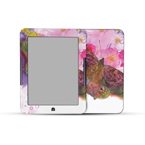 Tablet Skin Compatible with Barnes & Noble Nook GlowLight 4 (2021) - Hippie Butterfly - Premium 3M Vinyl Protective Wrap Decal Cover - Easy to Apply | Crafted in The USA by MightySkins