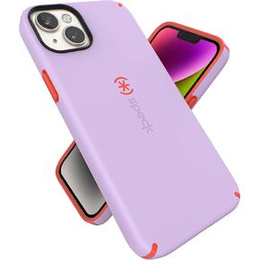 Speck iPhone 15 Plus Case - Built for MagSafe, Drop Protection - for iPhone 15 Plus & iPhone 14 Plus - Scratch Resistant, Soft Touch, 6.7 Inch Phone Case - Presidio2 Pro Black/Black/White