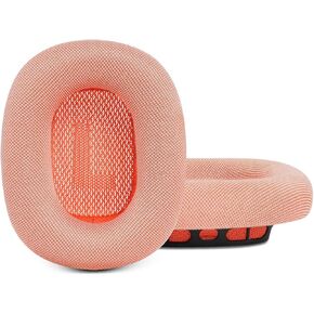 Ear Cushions Replacement for Apple airpods MAX,Upgraded Mesh Fabric Earpads Noise Cancellation mode and Transparency mode Sound Close to The Original. (white)