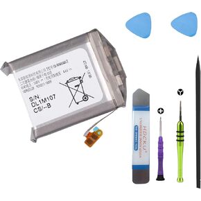 Replacement Battery Kit for Samsung Galaxy Gear S4 SM-R800 SM-R805 EB-BR800ABU 46mm Kit