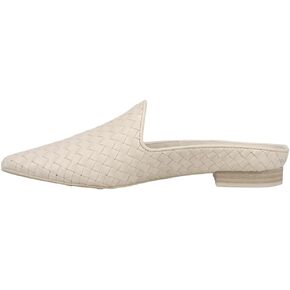 MIA Womens Johona Woven Mules Flats Casual - Black