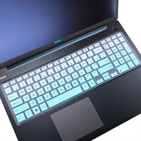غطاء لوحة المفاتيح لجهاز Dell Inspiron 15 3000 5000 Series/Inspiron 17 3000 Series/Inspiron 17 7786 /Dell G3 3500 3579 3590 3779/Dell G5 15 5500 5505 5587 5590/Dell G7 7590 7790 Series