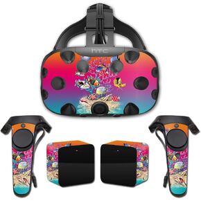 MightySkins Skin Compatible with HTC Vive Full Coverage - Coral Garden | Protective, Durable, and Unique Vinyl Decal wrap Cover | Easy to Apply, Remove, and Change Styles | Made in The USA