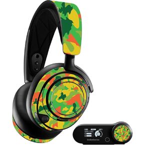 MightySkins Skin Compatible with SteelSeries Arctis Nova Pro - Spring Camouflage | Protective, Durable, and Unique Vinyl Decal wrap Cover | Easy to Apply, Remove, and Change Styles | Made in The USA