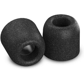 أطراف الأذن البديلة الأصلية من سلسلة Comply Foam 100 لـ Etymotic وISOTunes وWestone والمزيد | الراحة المطلقة | تناسب لا يتزعزع | لا يوجد TechDefender | متوسطة، 3 أزواج