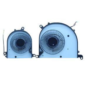 Replacement New Laptop CPU and GPU Cooling Fan for MSI Modern PS63 8RC PS63 8M MS-16S1 MS-16S3 MS-16S2 MS14B2 GTX1050 Series BS5005HS-U3J 16S1-CPU BS5005HS-U3I 16S1-GPU DC5V 0.50A Fan