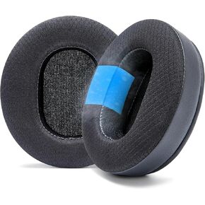 WC Freeze Kraken V3 Pro - Cooling Gel Earpads for Razer Kraken V3 & V3 Pro by Wicked Cushions - Maximize Comfort, Durability, Thickness & Sound Isolation for Epic Gaming Sessions | 90's Black