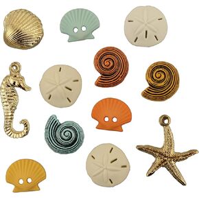 Buttons Galore and More Collection of Novelty Buttons and Embellishments Based on A Variety of Themes, Holidays, and Seasons for DIY Crafts, Scrapbooking, Sewing, Cardmaking and other Projects