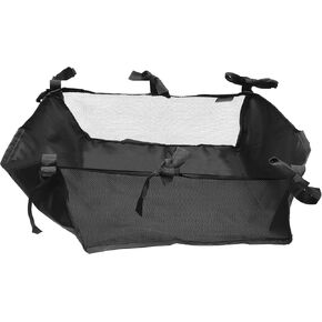 Kisangel baby trend stroller basket wagon storage basket baby stroller basket under Baby Stroller Pram car basket wagon stroller Nappy Storage Pouch Shopping 2 in 1 Oxford cloth mesh bag