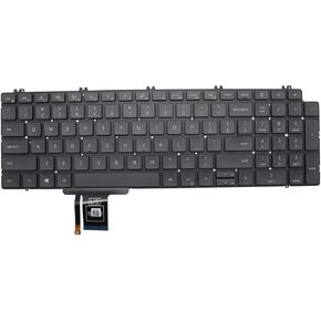 New Replacement Keyboard for Dell Precision 7750 7760 7550 7560 US with Backlit 0713DM 713DM