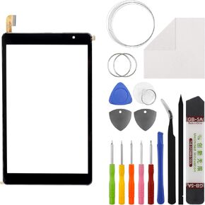 New Duotipa Touch Screen Panel Digitizer Replacement for BLU M8L Plus 8" M0213UU/M0210WW/M0211WW/M0212UU with Repair Tools Kit.(No LCD Screen).