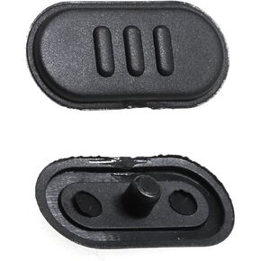 2PCS Walkie Talkie Accessory PTT Button Black Talk PTT Launch Key Switch Button for Motorola A10 A12 Two Way Walkie Talkie