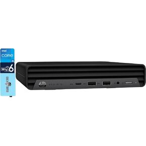 HP Pro Mini 400 G9 Business Mini Desktop PC (6-Core Intel i5-12500T 2.00GHz, 16GB RAM, 1TB PCIe SSD, Killer WiFi 6E, Bluetooth 5.3, RJ-45, Wired KYB & Mouse, Win 10 Pro) w/Dockztorm Hub