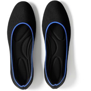 TIJN Women's Machine Washable Ballet Flats Shoes Comfortable Casual Slip on Flats Round-Toe Style(Celexa)