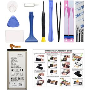 (New Upgraded) Compatible with LG G8 ThinQ Battery Replacement, BL-T41 Battery with Installation Instruction & Repair Toolkit LMG820QM7 LMG820UM1 LM-G820UMB LMG820UM0 LMG820UM2 LM-G820N