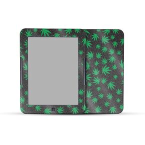 Glossy Glitter Tablet Skin Compatible with Barnes & Noble Nook GlowLight 4e (2022) - Blue Strokes - Premium 3M Vinyl Protective Wrap Decal Cover - Easy to Apply | Crafted in The USA by MightySkins