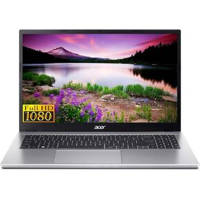 acer Aspire 3 Slim Laptop in Silver Ryzen 7 8-Core up to 4.3GHz 16GB RAM 512GB SSD 15.6in FHD Web Cam WiFi HDMI W11 (A315R7 - Renewed)