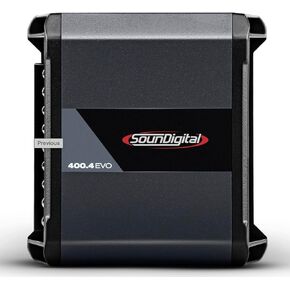 SoundDigital - مضخم صوت كامل المدى للسيارة والدراجات النارية 400X4-4 قنوات 400 وات RMS 4 أوم EVO4.0, 400.4 1 in Kuwait