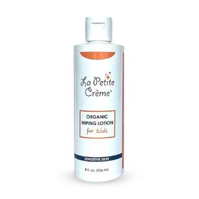 French Premium Liniment Wiping Lotion for Kids (8 oz) - Potty Training Solution - Skin Cleanser & Moisturizer - Girls and Boys - USDA Certified Organic and EWG Verified