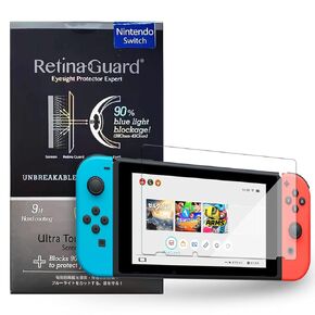 RetinaGuard Anti-Blue Light & Unbreakable Glasslike Screen Protector for Nintendo Switch (6.2 Inch)