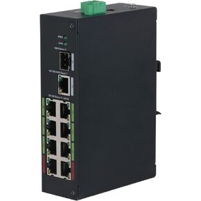 EmpireTech 10-Port Unmanaged Switch with 8-Port ePoE, Layer-two ePoE Switch,Complies with IEEE802.3, IEEE802.3u, IEEE802.3ab/z and IEEE802.3X Standards, POE Switch EPOE-8CH