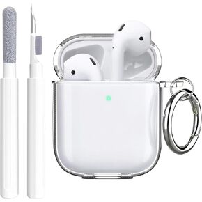 Compatible with Airpods 3 Case Clear 2021,Cute Floral Clear Case for Airpods 3rd Generation Case Cover,Shockproof Soft TPU Case for Airpod 3 Charging Case with Keychain and Cleaning Pen-Pink
