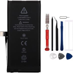 New Rechargeable Battery A2471 Compatible with iPhone 12 mini with Tools