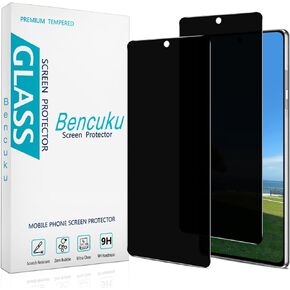 (2 Pack) Privacy Screen Protector Designed for Samsung Galaxy Note 20 Anti-Spy Tempered Glass, Anti Scratch, Bubble Free