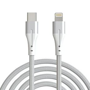 [MFi Certified] [2-Pack] Cables High Speed for iPhone Charger USB Fast Charging Cable for iPhone 13/12/11 Pro Max/XS Max/XR/8 Plus/ 7/7 Plus/ 6s/ 6s Plus 3 Feet Silver,Silver