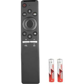 BN59-01292A Voice Remote Control Compatible With Samsung Smart UHD QLED LED TVs Controller RMCSPM1AP1 BN59-01242C UN40MU6300FXZA UN40MU630DFXZA UN55MU8000FXZA UN55MU8500FXZA Replacement With Batteries